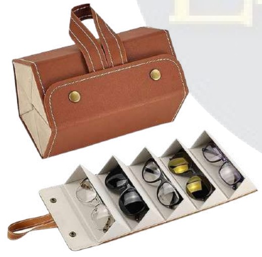 Glasses Holder Roller for Desk and Bedside Table Use, Handy Eyewear Storage Gift Item for Office Convenience, Daily Organization and Personal Utility Support